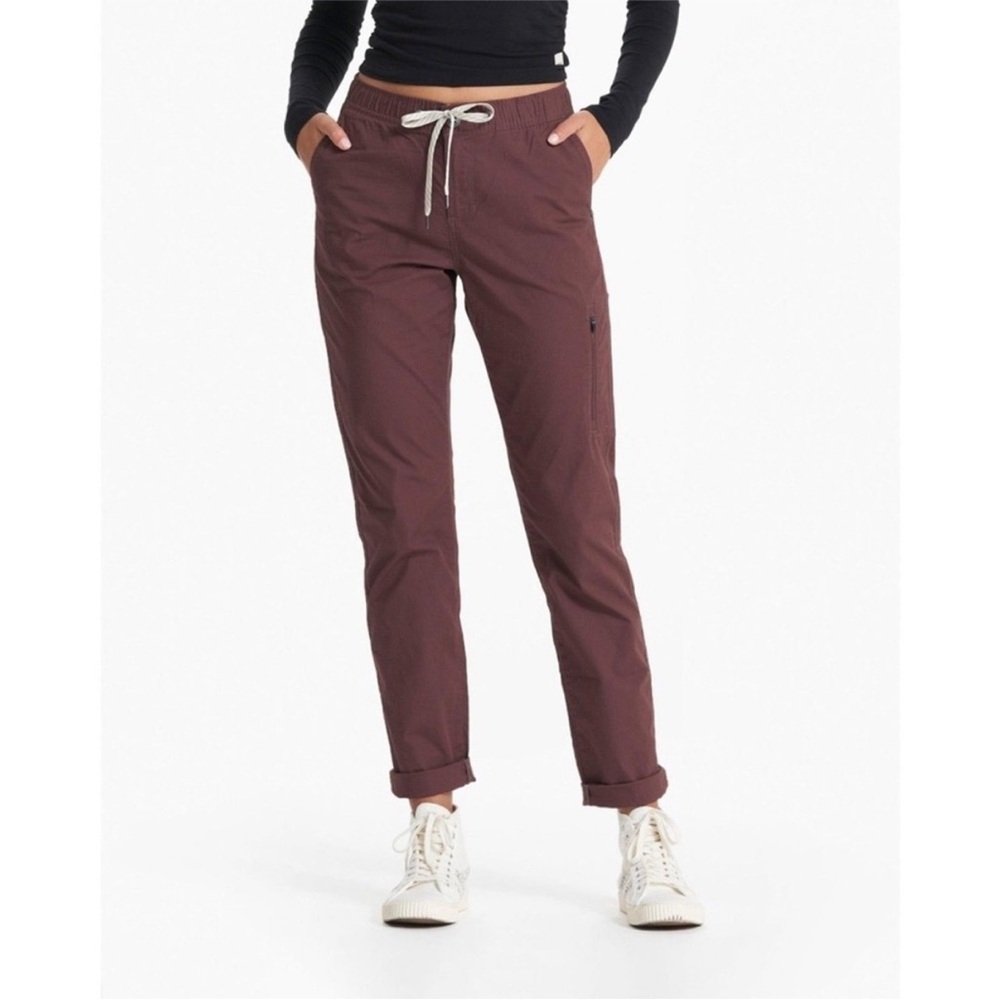 Vuori Ripstop Pants burgundy